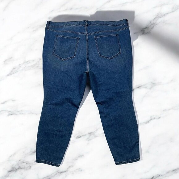 Old Navy Wow High Rise Super Skinny Jeans Plus Size 26 Short Campeche 734884 - Picture 4 of 10